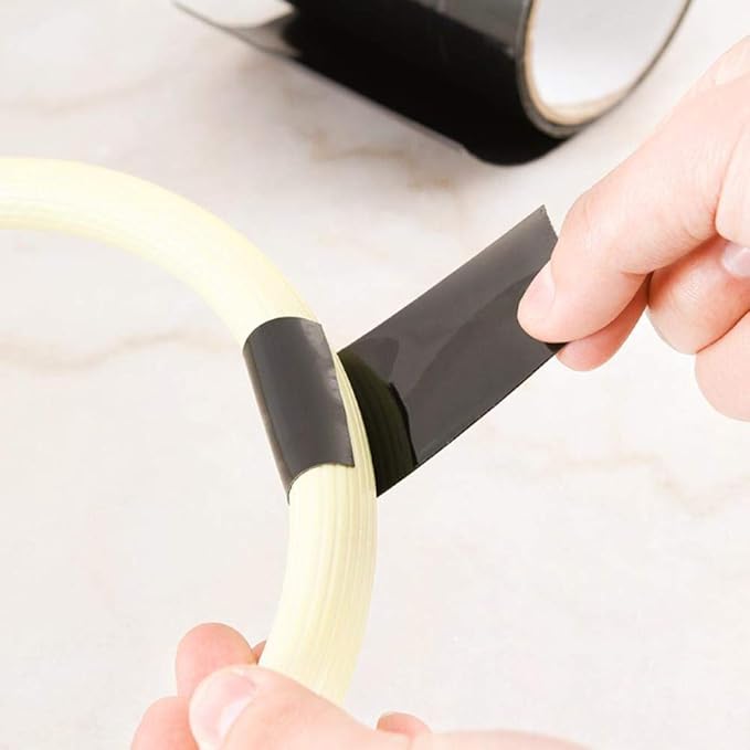 Self Adhesive Tape Tape Adhesive Tape Waterproof Tape Leak Proof Seal Repair Tape,Black Tape, Adhesives & Fasteners,Black-One Size