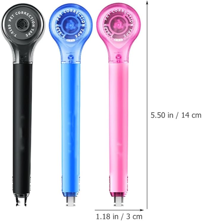 5pcs Mini Correction Tape Pen, Small Portable Writing Tape with Instant Adhesive, for Students School Supplies and Office Use Random Color