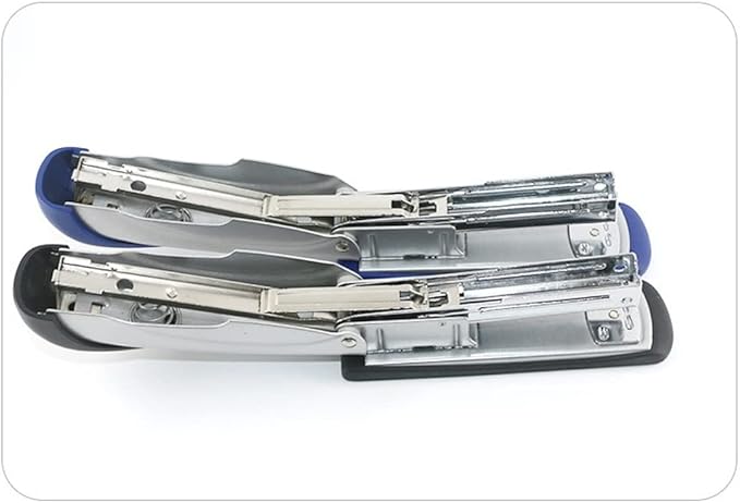 KUYWLMKMZZ Desk Stapler Standard Stapler Document Binding Stabler Desktop Stapler Labor-Saving Office Student Supplies Staplers for Desk 25 Page Capacity School Supplies (Color : B)