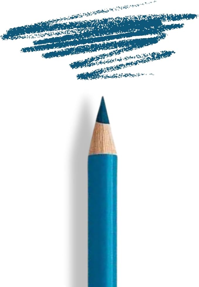 Faber-Castell Polychromos Artists' Single Pencil - Colour 153 Cobalt Turquoise