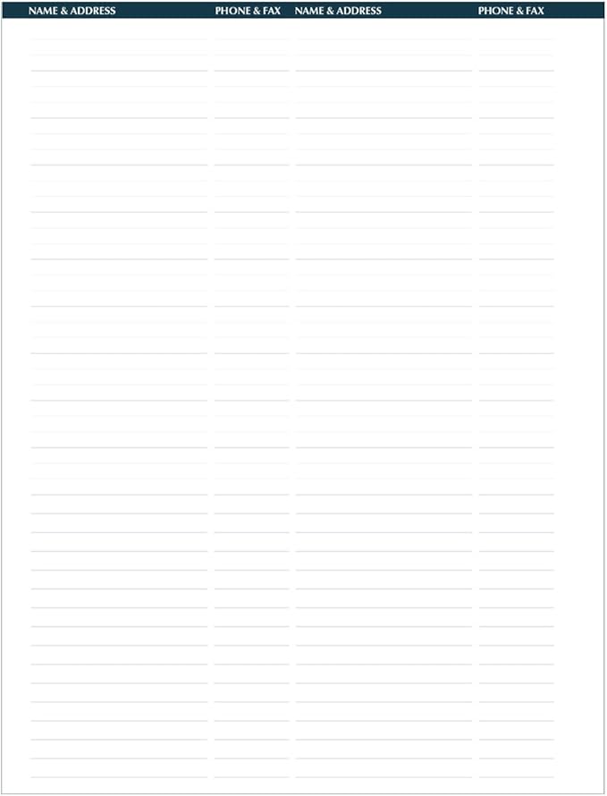 House of Doolittle 2025-2026 Two-Year Professional Weekly Planner, Black, 8.5 x 11 Inches, January - December (HOD272002-25)