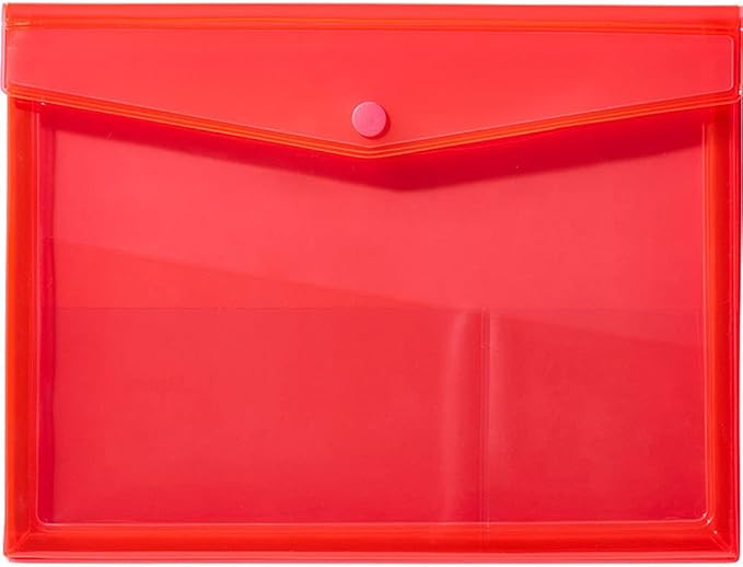 King Jim CH5364T Bag-in-Bag Chears, A5 Size, Red