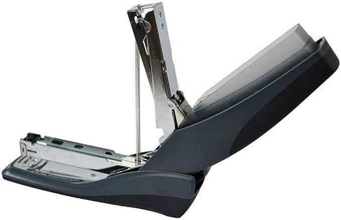 KUYWLMKMZZ Desk Stapler File Binding Portable Stapler Office Stapler Press and Labor-Saving Stapler Suitable for Office File Binding and Finishing Black School Supplies (Color : Black)