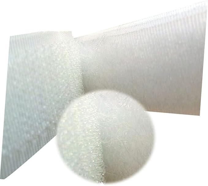 NUOBESTY Sticky Hooks Loop Adhesive Tape 2cm x 5m Durable Woven Nylon -Length Cables Electronics and Furniture