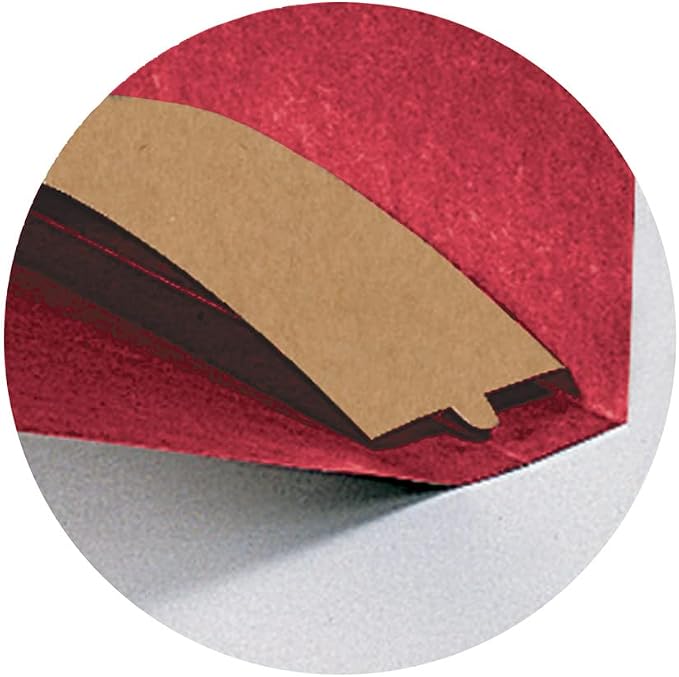 Smead Hanging File Folders, 25 Pack, Assorted Colors, 2 Inch Expansion Hanging Folders for Documents with Tabs, Letter Size (64264)