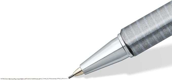 STAEDTLER Triplus Micro Mechanical Pencils 12 Pack (12 sets of 3 pcs) (#2) 0.5mm lead, Retractable with Twist Eraser, Ergonomic Triangular Grip for Writing, Drawing & Drafting, 36 Count