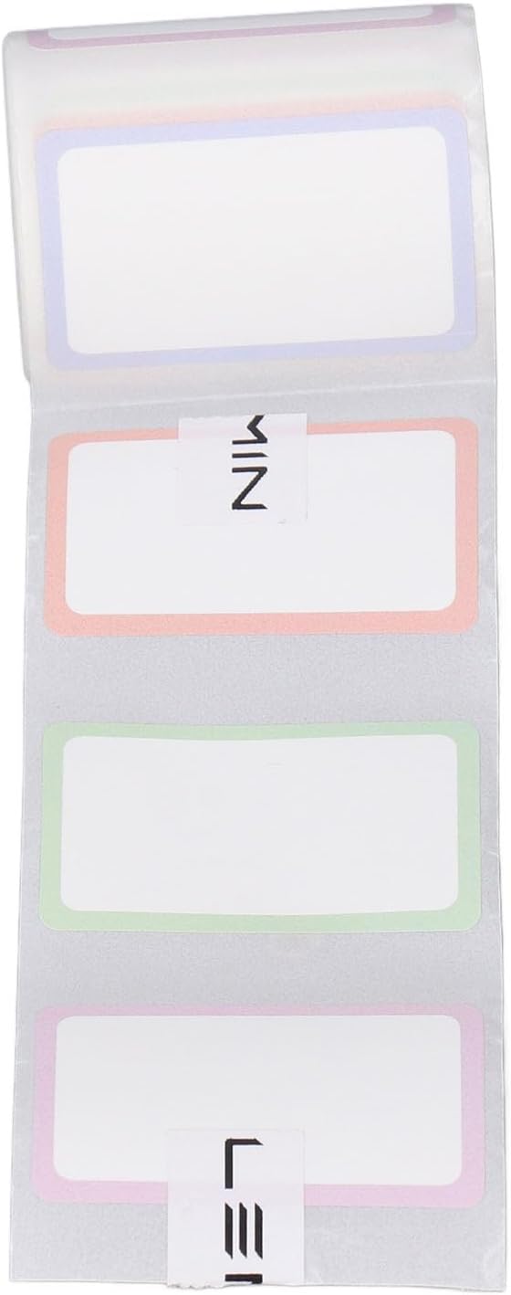 Self Adhesive Price Label, 150 Sheets Roll Self Adhesive Price Label for Thermal Printers, Indoor & Outdoor Use, Address Labels, (#1)