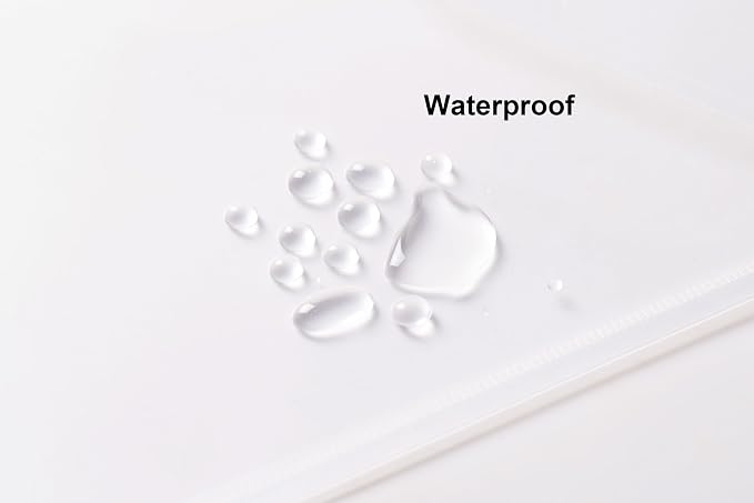 6''x4'' Vertical Plastic Envelopes Hook Loop Closure Coupon Receipt Storage Holder 80 Pack