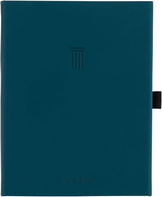 AT-A-GLANCE Foundation Planner, Undated Inspiration Journal, Set Goals, Track Progress, Create Habits, Weekly & Monthly, Small, 5-3/4" x 8-1/4", Blue (FD-200-20)