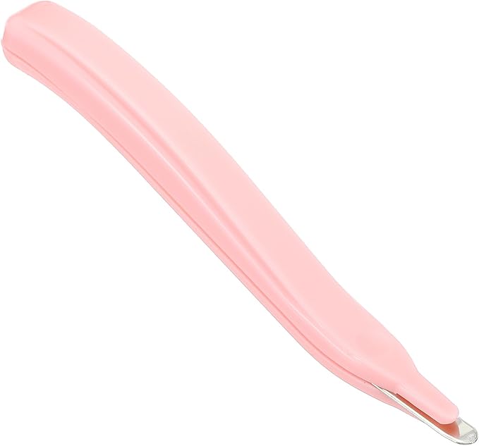 PATIKIL Staple Remover, Magnetic Staple Puller Desktop Removal Tool Cutting Tool for Office Home, Pink