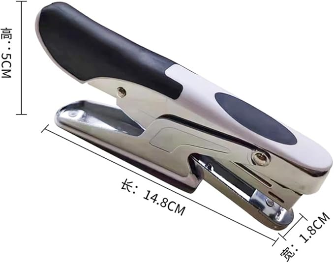 Handy Hand Grip Label Student Stationery Binding Stapler Office Supplies