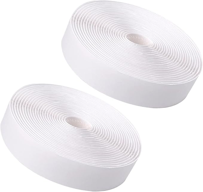 NUOBESTY Sticky Hooks Loop Adhesive Tape 2cm x 5m Durable Woven Nylon -Length Cables Electronics and Furniture