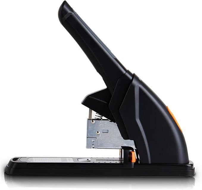 KUYWLMKMZZ Desk Stapler Heavy Duty Stapler Office Labor-Saving Stapler Suitable for Learning and Office Document Binding Practical Office Supplies Black School Supplies (Color : A)