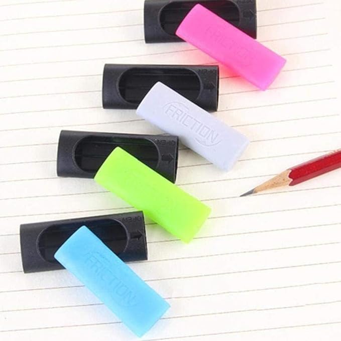Random Multicolour Ink Rubber for Erasable Pen Stationery Office School Supply Gift Eraser Dedicated Pen for Gel Color Office and School Supplies