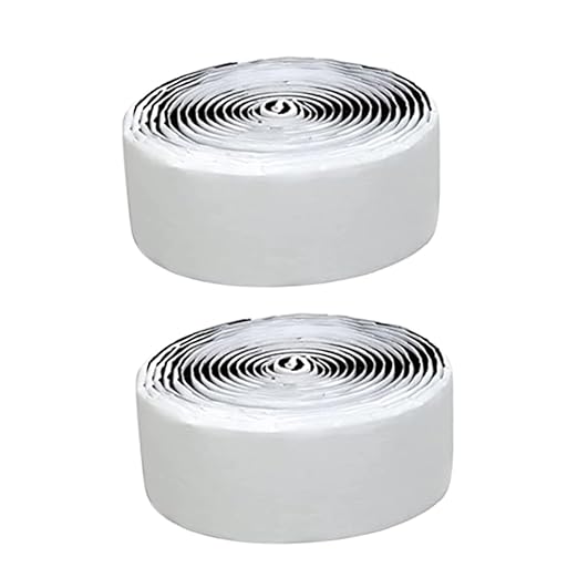 YARNOW 2-Piece Guitar Pedal Mounting Tape Hook and Loop Pedalboard Strips for Electric Guitar Effects Heavy Duty Non-Slip Adhesive Tape for Pedal Board Setup