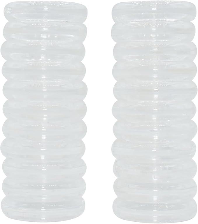 Eleven Discs ¾-Inch Transparent Plastic Discbound Expansion Discs for Custom Notebook and Planner - Compatible with Circa, Arc, TUL (Set of 22)
