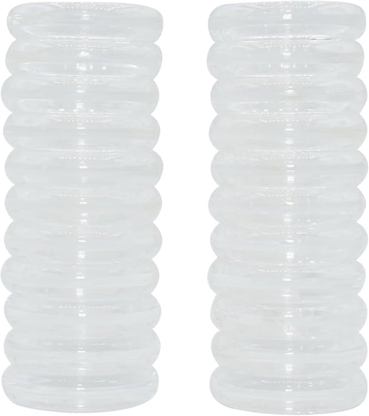 Eleven Discs ¾-Inch Transparent Plastic Discbound Expansion Discs for Custom Notebook and Planner - Compatible with Circa, Arc, TUL (Set of 22)