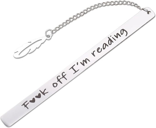 Funny Bookmarks for Women, Book Accessories for Reading Lovers Men Writers Friends Teachers Coworker Family Teens Boys Girls, Inspirational Reading Gifts for Christmas New Year Birthday Graduation