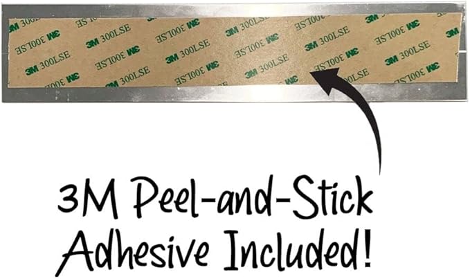 Customizable Quality Satin-Aluminum Slider Nameplates and Signs - 10 x 2 - Silver with Red/Green - Made in the USA