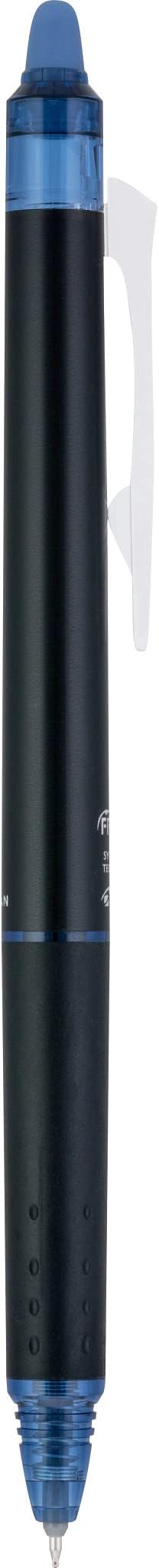 Pilot FriXion Synergy Clicker Erasable, Refillable, Retractable Gel Ink Pens, Extra Fine Point 0.5 mm, Pack of 8, Navy Ink, FriXion Erasable Pens 0.5 - Ideal for School & Office Writing