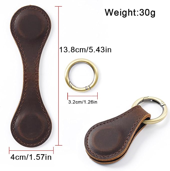 Personalized Leather Magnetic Bookmarks Vintage Custom Engraved Motivational Text Book Marker Clip Gift for Book Lover Readers Women Kids (Large Leather Magnetic Bookmark)