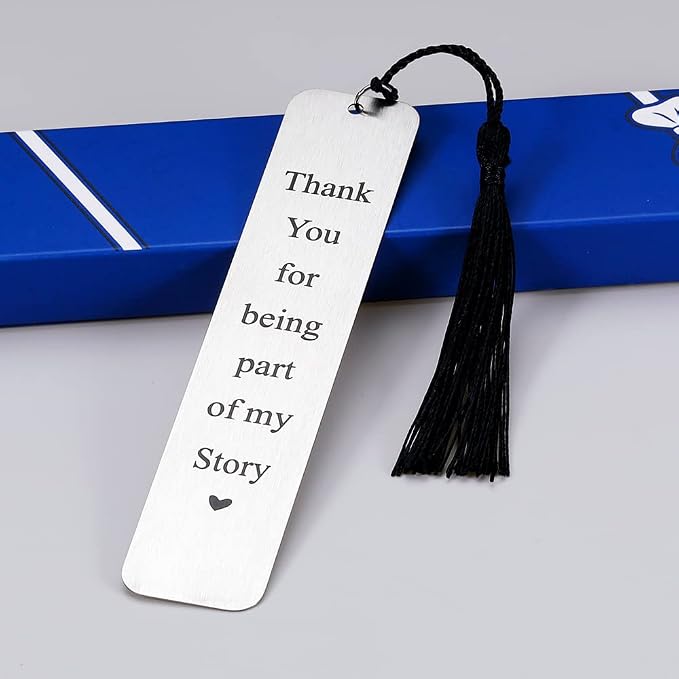 End of School Teacher Gifts Teacher Appreciation Gift Bookmarks Teacher Appreciation Gifts Science Teacher Gift Preschool Teacher Bookmarks for Women Thank You for Being Part of My Story for Women