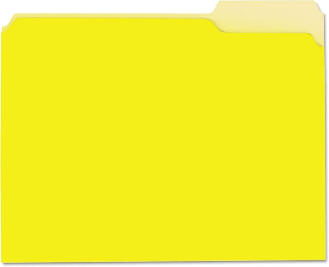 Universal UNV12304 - Recycled Interior File Folders