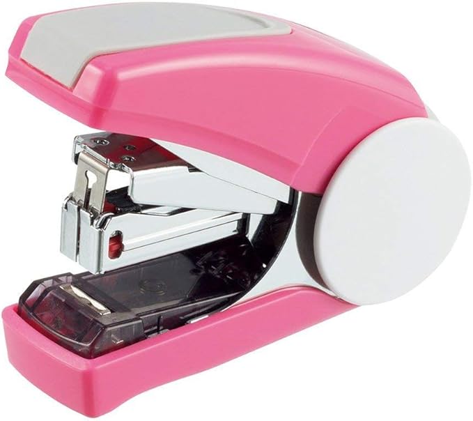 Lion Office Equipment FS-30N Karu Stapler, 30 Sheet Binding, Pink