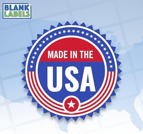 CD/DVD Label Full Face | Qty 100 Disc, 100 Spine | 50 Sheets Total | Permanent White Matte | Inkjet & Laser Compatible | Memorex Large Core | Easy to Peel | Made in USA | Blank Label