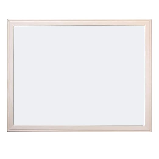 Flipside Products 18" x 24" Wood Framed Dry Erase Board, Large Surface, Wall Decor, Sign, Wall Mount, Menu Board