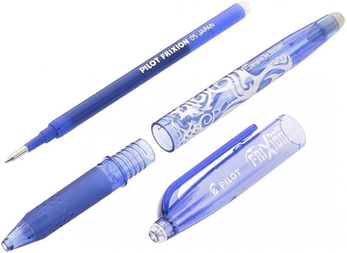 Pilot Frixion Erasable Rollerball Pen - Blue Single