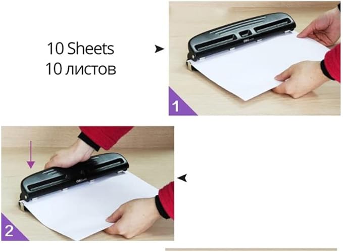 Metal 4 Hole Hole Punch Adjustable A2 A3 A4 Cutter Hole Punch Scrapbook Tool Binding Stationery(D)