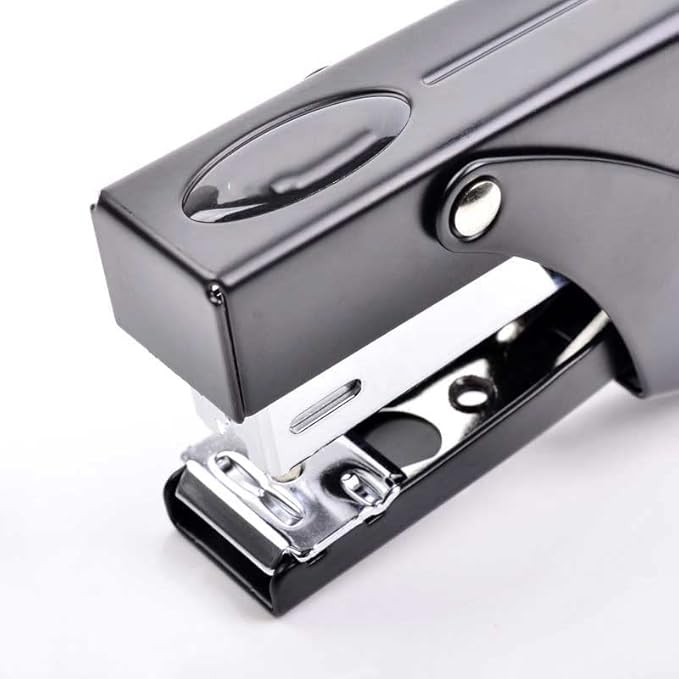 Metal Stapler Uses 24/6 Standard Staples, Office Stationery, and Labor-Saving Stapler(E)