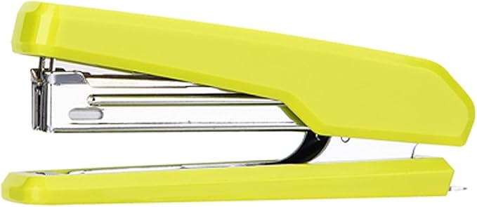 Liudan Stapler Set Office Stapler Staples Paper Stapling in 15 Sheets Paper School Supplies Office Accessories Office Stapler (Color : E)