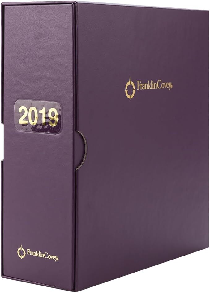 FranklinCovey - Storage Sleeve for FranklinCovey Planners | Protect Past and Future Planner Pages (Classic, Plum)