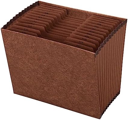 Office Depot® Brand 4-Way Expanding File, Letter Size, Brown