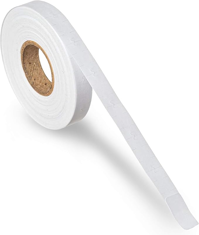 White Pricing Labels for Monarch Price Labeler, 2 Sleeves, 32 Rolls