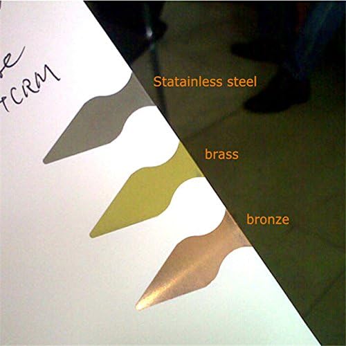 Book Darts Line Markers 125 Count Tin Brass