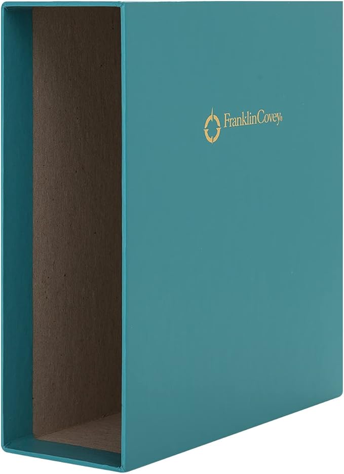 FranklinCovey - Storage Sleeve for FranklinCovey Planners | Protect Past and Future Planner Pages (Classic, Aqua)