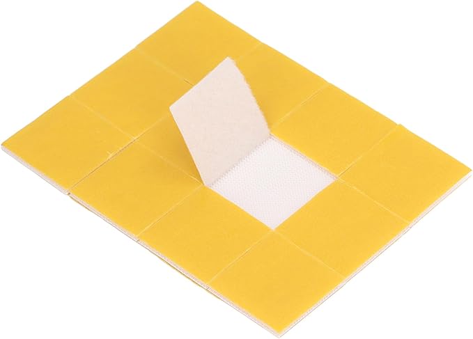 High Adhesion Industrial Tape, 12pcs Self Adhesive Fastener Strips for Home Wall Organization, Easy to Use, Suitable for Various Scenarios