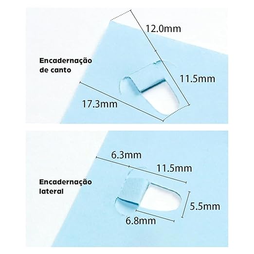 Plus Corporation Japan Sheets Staple Free Stapler Paper Schreibtischmodell Clinch 10 Pages, Blue (SL-112A-EU BL)