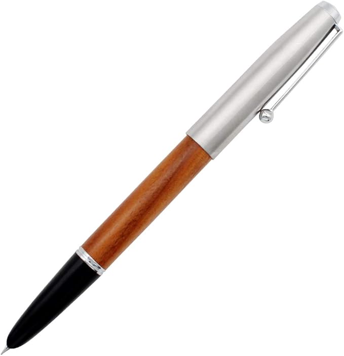Gullor Jinhao 51A Stainless Steel Cap Transparent Pen Pen Set Stationery School Office Supplies Stationery Gifts, EF Nib.