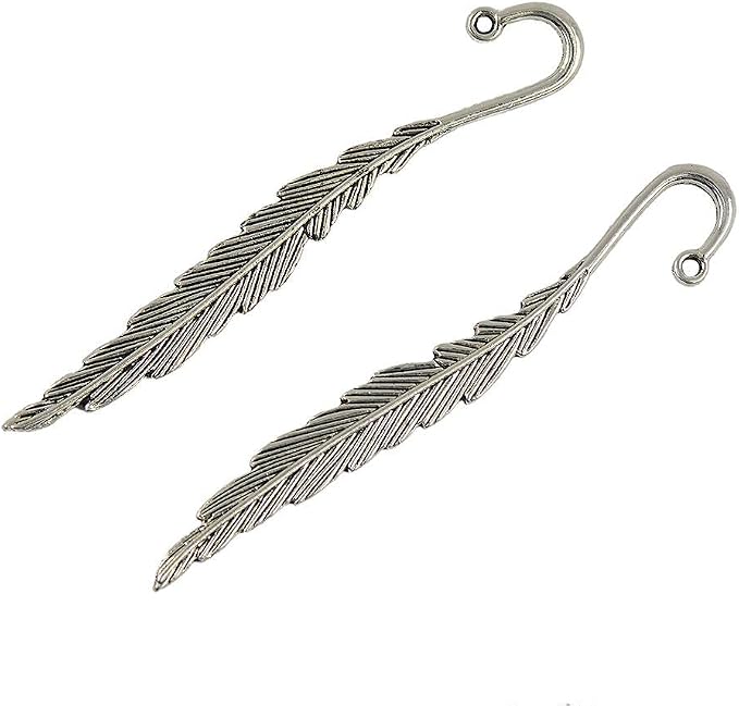 Esquirla 30x Retro Silver Bookmark Metal Charms Pendant for