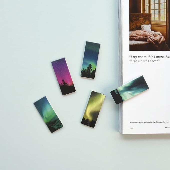 Monolike Magnetic Bookmarks Night Sky ver.1 + ver.2, 10 Pieces