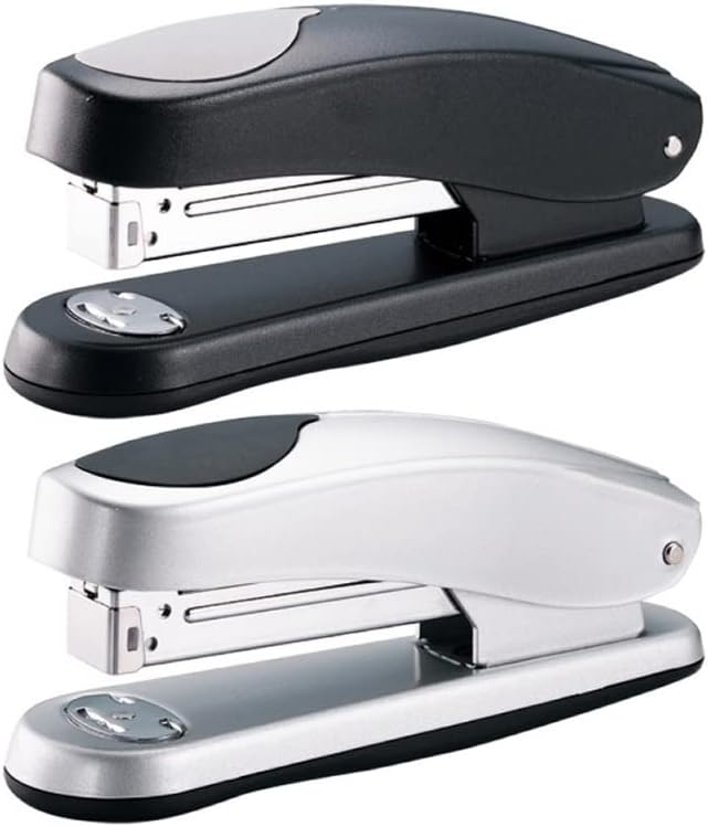 Metal Iron Heavy Duty Stapler Paper Book Binding Stapling Machine Labor Saving Stapler(D)