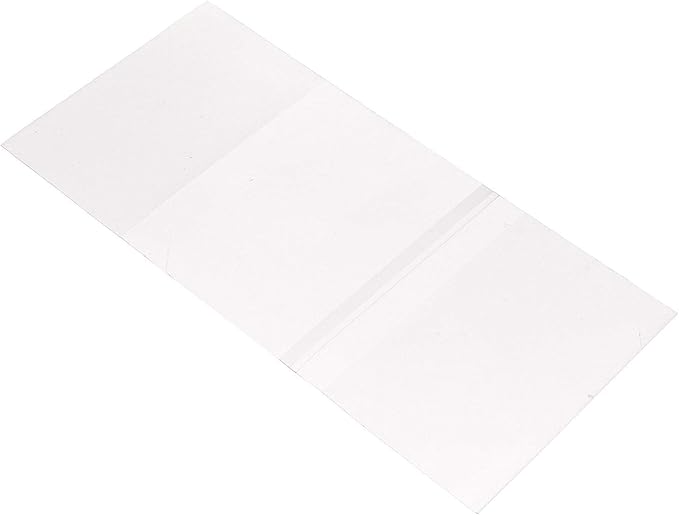 ClearBags Clear Book Covers – 25 Pack, Plastic Sleeves (8 3/4" x 15") for Books – Archival Safe, Dust & Water Protector (Fits Books with 8 1/2" Spine Height & Up to 15" Wide) – BC83Q