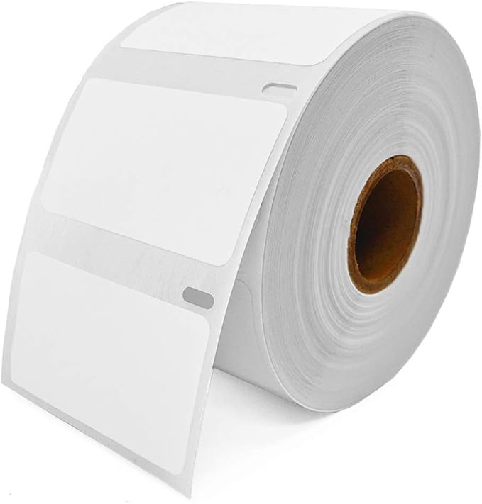 2.25 x 1.25 Removable Labels for DYMO Printers - 1,000 Labels Per Roll, 4 Rolls Totaling 4,000 Labels - Same As DYMO 30334 - Online Labels