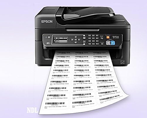 NextDayLabels 2.63x1 Inch Rectangle Stickers White Blank Labels for Laser Inkjet Printer - 30 Per Sheet Self-Adhesive Address Mailing Name Tags Made in USA - 1500 Labels