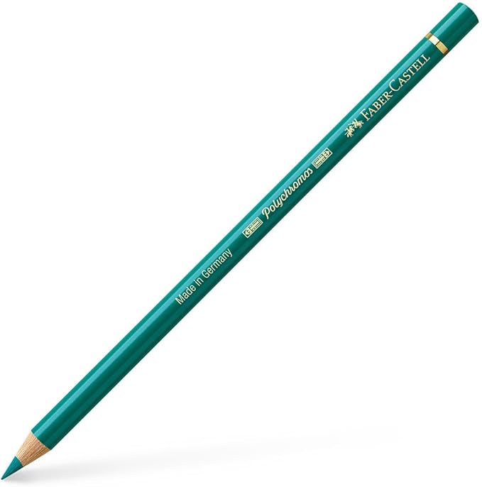 Faber-Castell Polychromos Artists' Single Pencil - Colour 278 Chrome Oxide Green