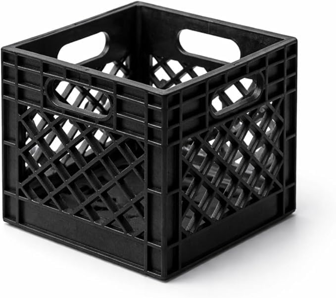 MINI STORAGE CRATE (BLACK)